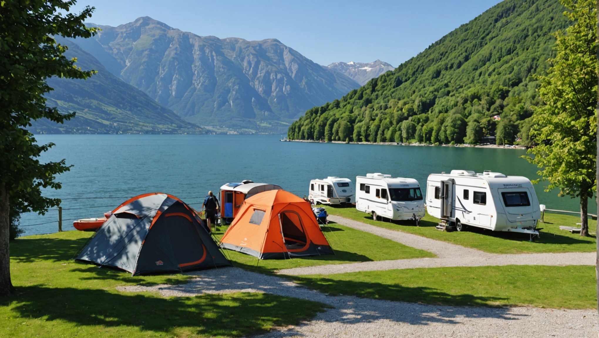 Vacances au Lac du Bourget: Top Locations pour un Séjour Camping Inoubliable